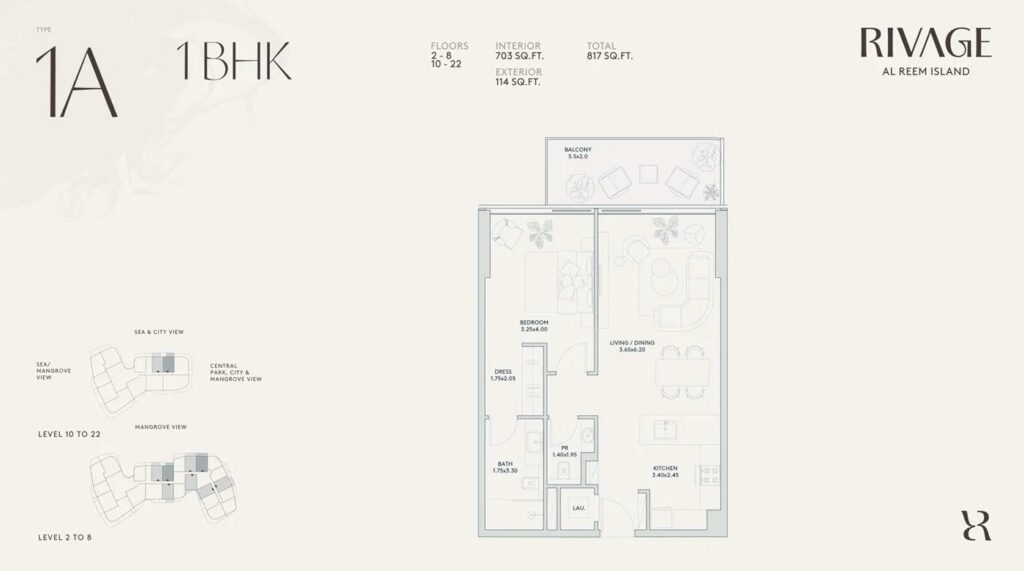 Rivage by Deyaar — Al Reem Island off-plan Apartments